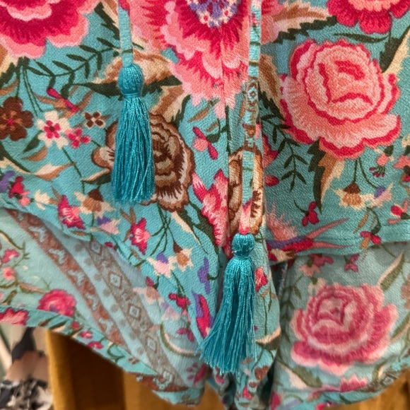 Spell Babushka Shorts - Turquoise - Picture 8 of 14